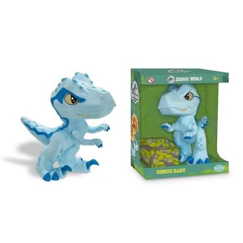 Dinossauro Bebê Velociraptor Blue Jurassic Wolrd Pupee