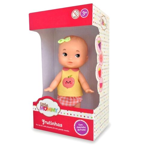 Boneca Mini Little Mommy Frutinhas Pêssego Pupee