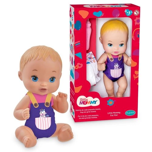 Boneca Bebê Littel Mommy Faz Xixi Pupee