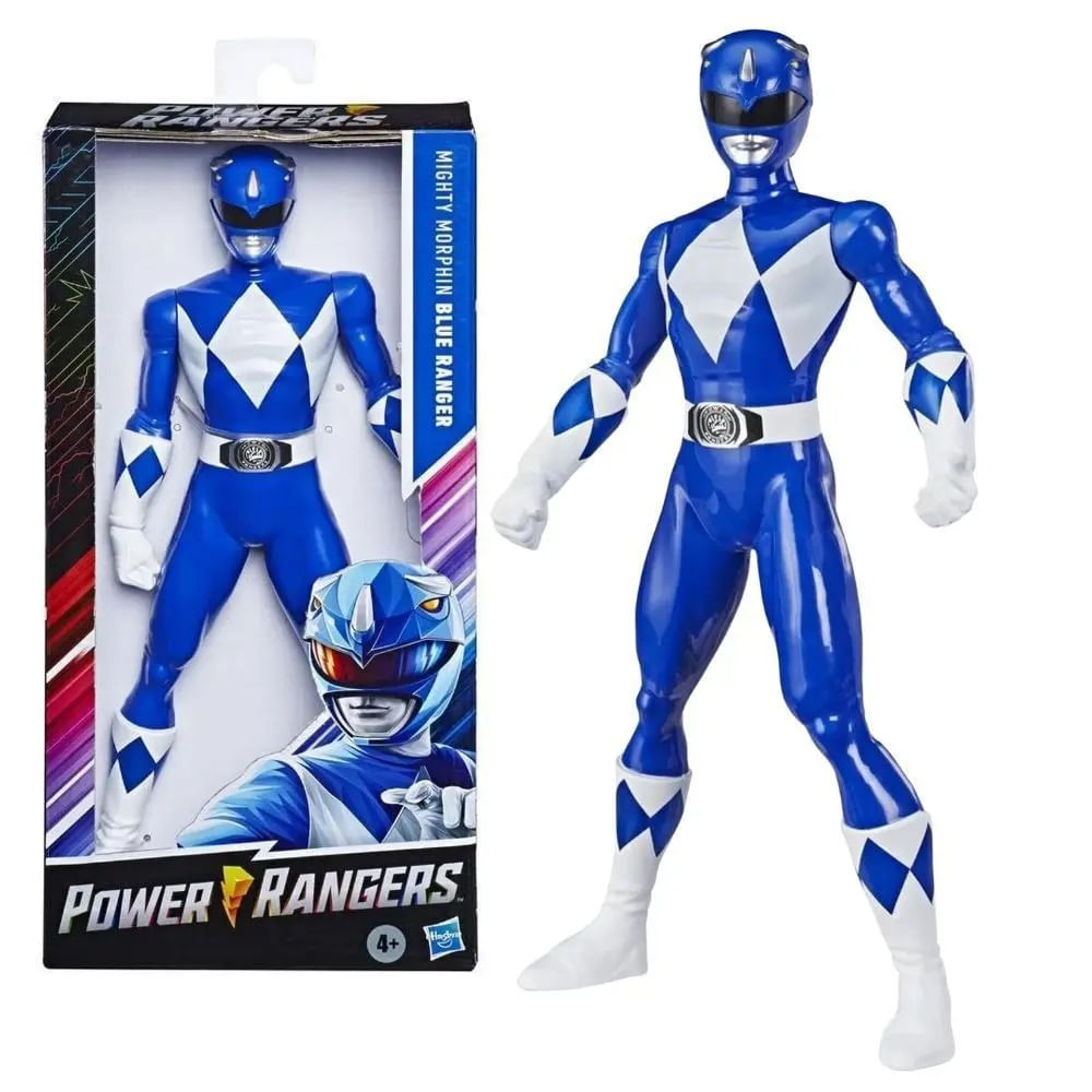 Boneco Power Rangers 25cm Ranger Azul Hasbro - Sacolão