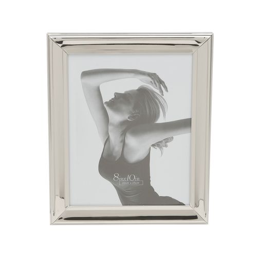 Porta-Retrato em Aço Prateado 10x15cm 7916 Royal