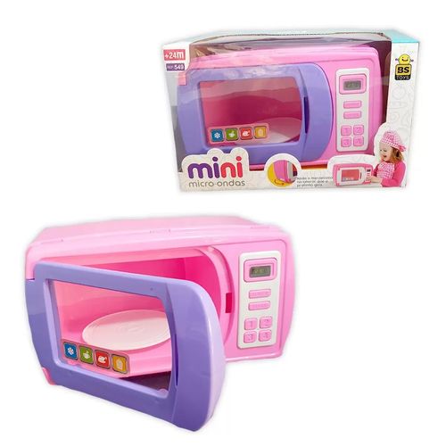 Brinquedo Mini Micro-ondas Bs Toys