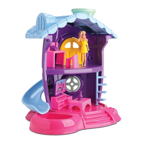 Casinha Da Boneca Judy Salinha De TV Samba Toys