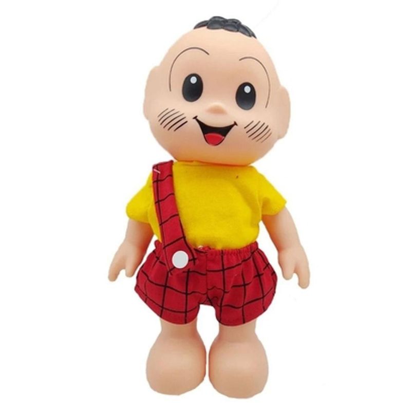 Boneco Cascão Turma Da Mônica 979 Sid Nyl Sacolã 8556