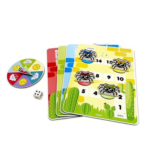 Brinquedo Jogo Educativo Pedagógico A Dona Aranha - Babebi 6067