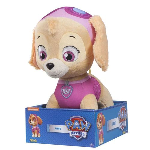 Pelúcia Skye 30cm Patrulha Canina 1342 Sunny Brinquedos