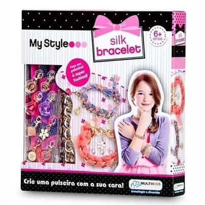 Pulseiras My Style de Seda Multikids - BR099
