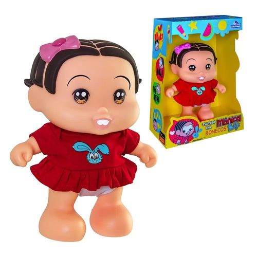 Boneca Com Frases Turma Da Mônica Baby Adijomar