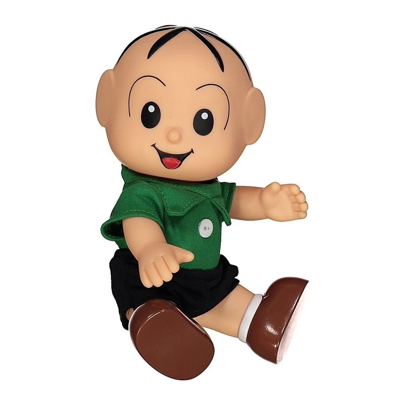 Boneco Cebolinha Turma Da Mônica 978 Sid Nil Sacolã 4256