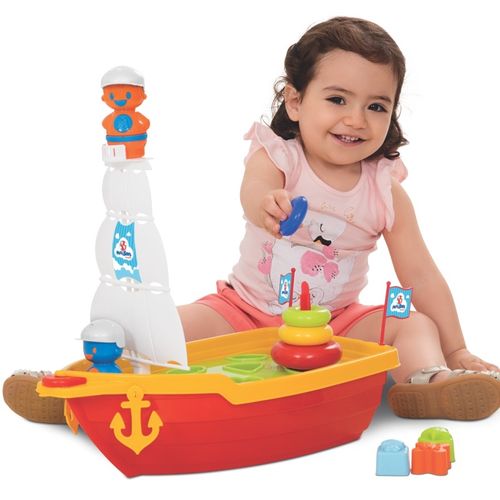 Mega Barco Didático 423 Mercotoys