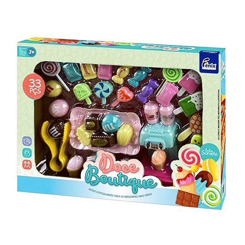 Brinquedo Doce Boutique Linha Sorvete Fênix Brinquedos