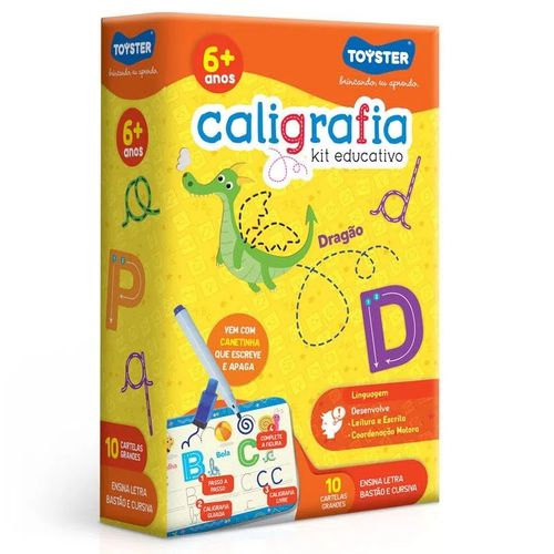Kit Educativo Caligrafia Toyster