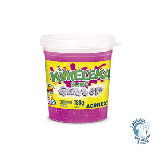 Slime Kimeleka Glitter 5822 Cores Sortidas Acrilex