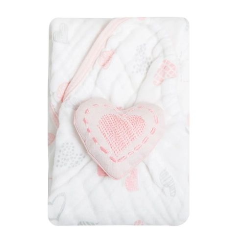 Naninha Com Prendedor De Chupeta Carrinho Coração Romance Papi Soft