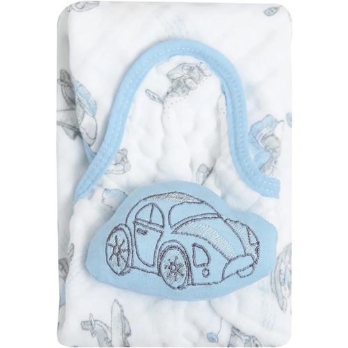 Naninha Com Prendedor De Chupeta Carrinho Fusca Papi Soft