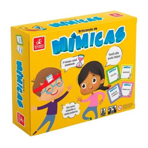 Jogo Brincando Com Mimica 7791 Brincadeira De Criança