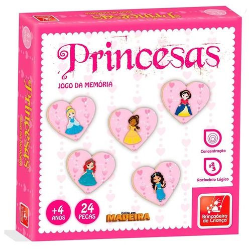 Jogo Da Memória Princesas Baby Brincadeira De Criança