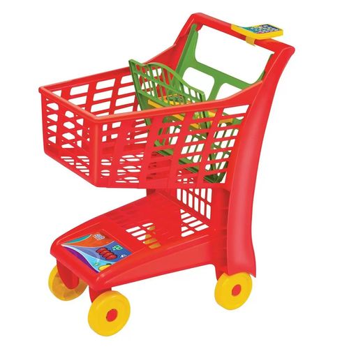 Carrinho De Compras Market Vermelho Magic Toys