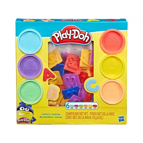 Conjunto Massinha Play Doh Letras Hasbro