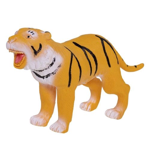 Brinquedo Tigre Amarelo De Vinil DB Play