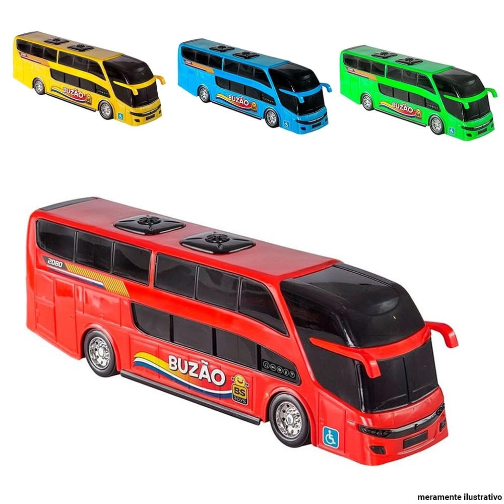 Ônibus de Brinquedo Busão Amarelo Bs Toys - Pedagógica - Papelaria,  Livraria, Artesanato, Festa e Fantasia