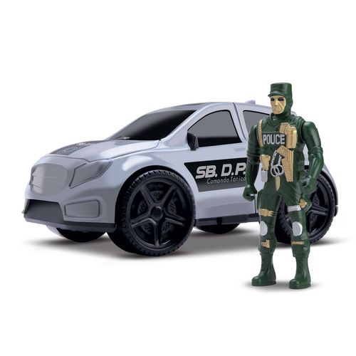 Brinquedo Carrinho Comando Tático e Soldado Samba Toys
