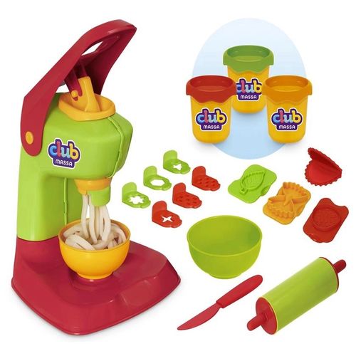 Kit Club Massa Pizza E Pasta Massa De Modelar Usual Brinquedos