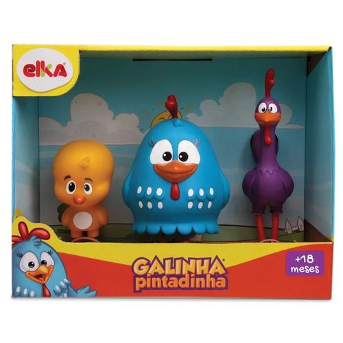 Familia Galinha Pintadinha Vinil 1128 Elka