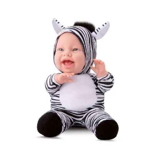Boneca Baby Babilina Planet Zebra Bambola