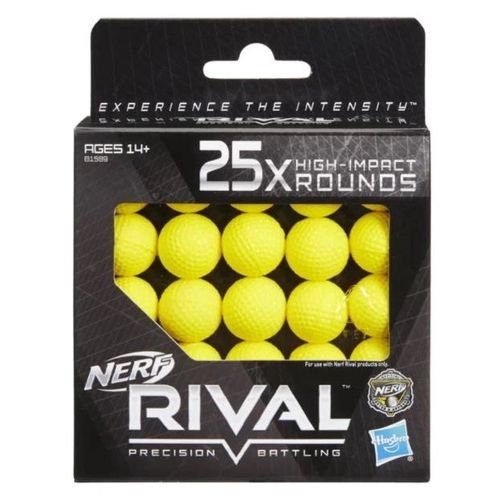 Refil 25 Projéteis Nerf Rival Hasbro