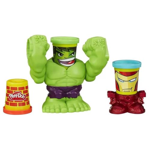 Play-Doh Marvel Pote Hulk Esmaga Hasbro