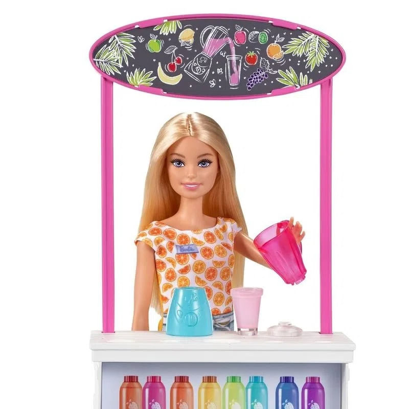Boneca Barbie Bar De Vitaminas Mattel - Sacolã