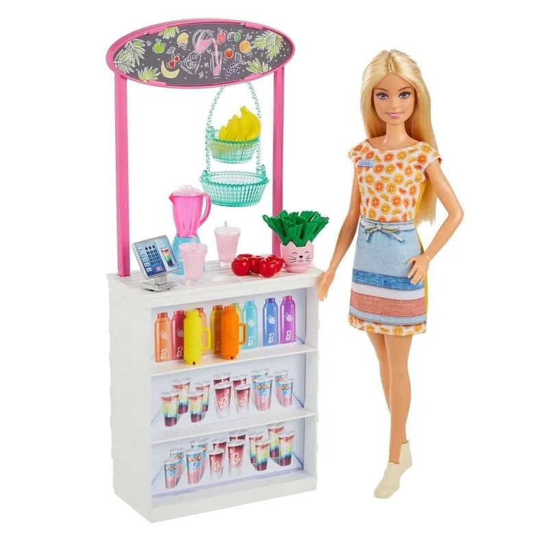 Boneca Barbie Bar De Vitaminas Mattel - Sacolã