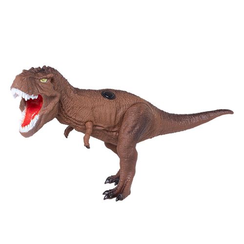 Boneco Dinossauro T-Rex Com Som Dinopark Hunters Bee Toys