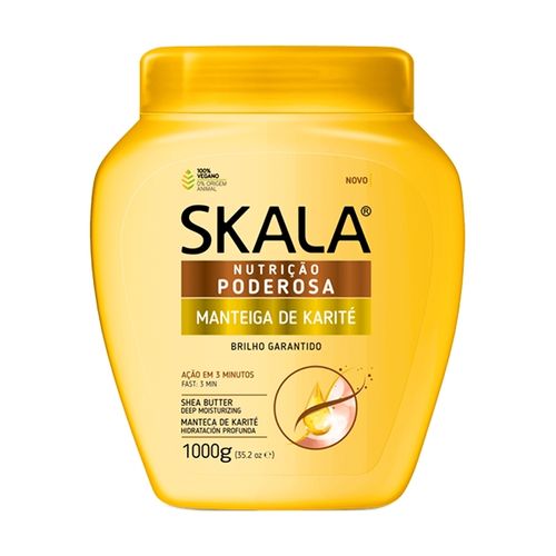 Creme de Tratamento Condicionador Manteiga de Karité 1kg Skala