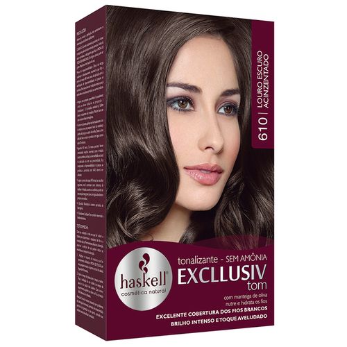 Tonalizante Exclusiv 610 Louro Escuro Haskell