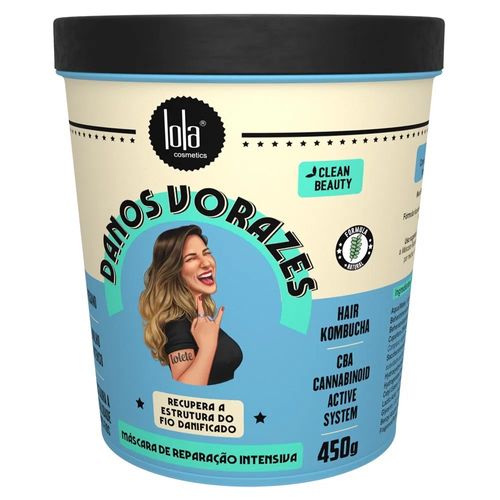 Máscara De Reparação Intensiva 450G Danos Vorazes Lola