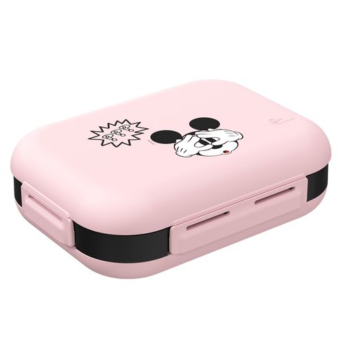 Marmita Mickey Disney Hermética Rosa/Preta Coza