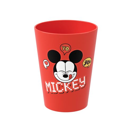 Copo Plástico Vermelho 300ml 14002/0509 Cozy Mickey Disney Coza