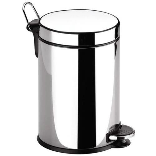 Lixeira Inox Com Pedal 5 Litros Brinox