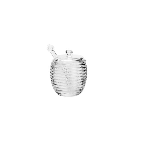 Meleira Cristal de Chumbo com Pegador e Tampa Colmeia 7443 Lyor