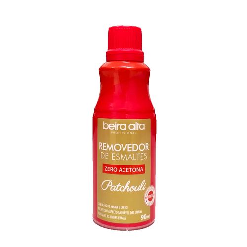 Removedor De Esmalte Sem Acetona Patchouli 90ml Beira Alta