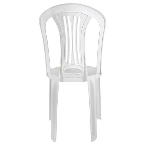 Cadeira De Plástico Branca BistrO Mor