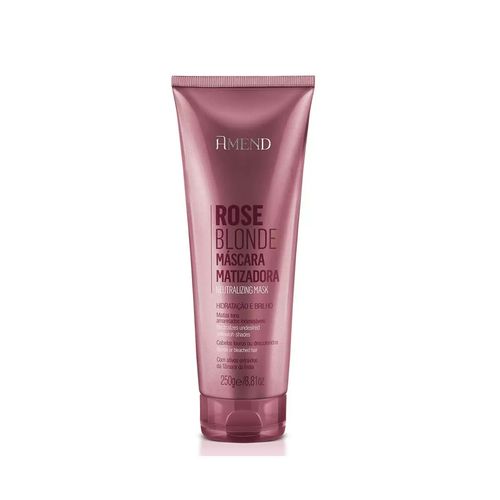 Máscara Matizadora Rose Blonde 250g Amend