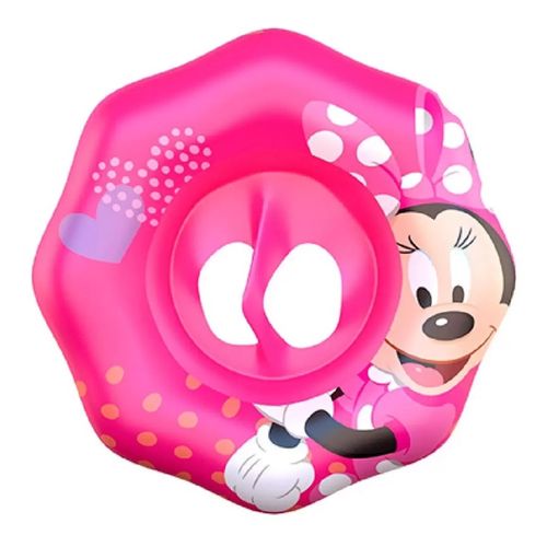 Boia Infantil Inflável Circular Com Fralda Minnie Disney Etilux