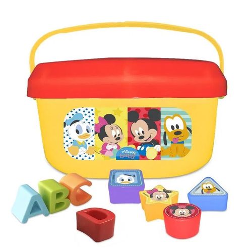 Brinquedo Baldinho De Formas Disney Baby Win Fun