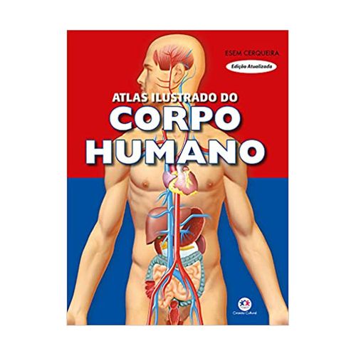 Livro Atlas Ilustrado Corpo Humano Ciranda Cultural