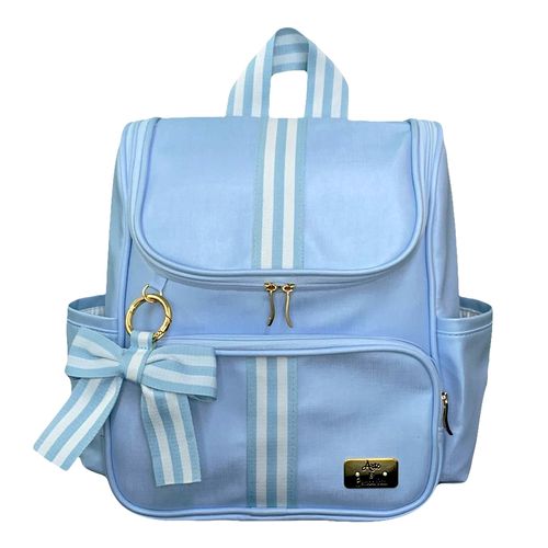 Mochila Maternidade Maranata Azul Claro Arte E Cia