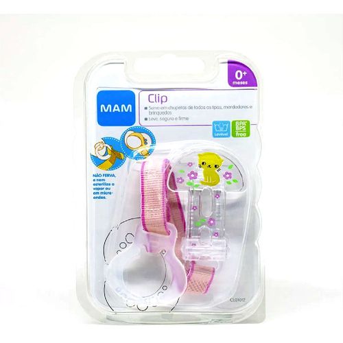 Prendedor De Chupeta Girl Mam 3114