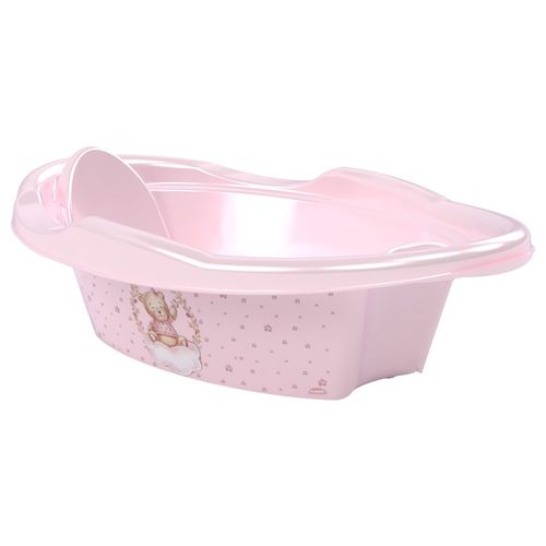 Banheira 21L Ursinha Rosa 8198 Plasútil